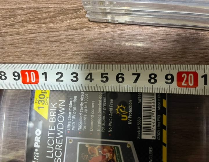 ルサイト ブリック スクリューダウン 130pt ウルトラプロ 10セット