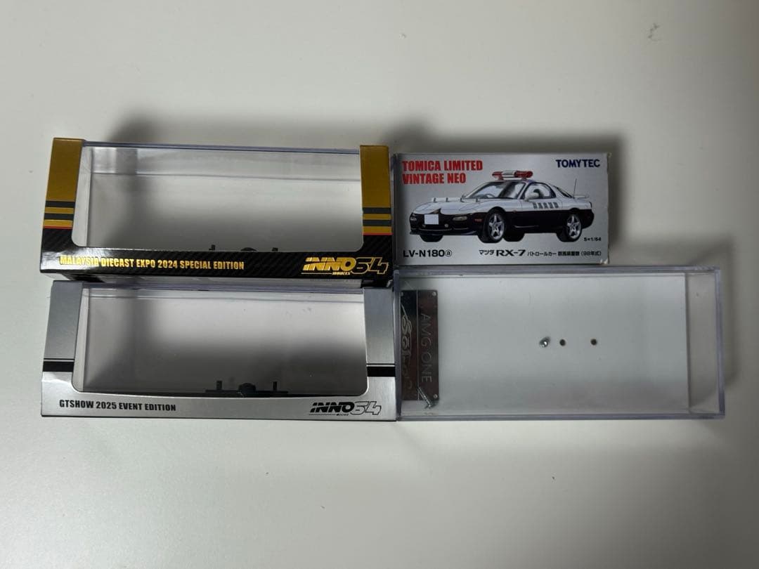 1/64 ジオラマ完成品 セット （保護ケース付・車両元箱あり)