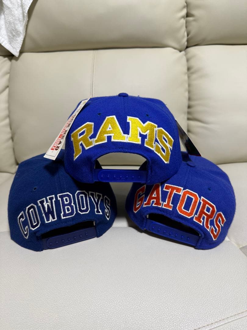NFLキャップセット（カウボーイズ・ラムズ・ゲーターズ）