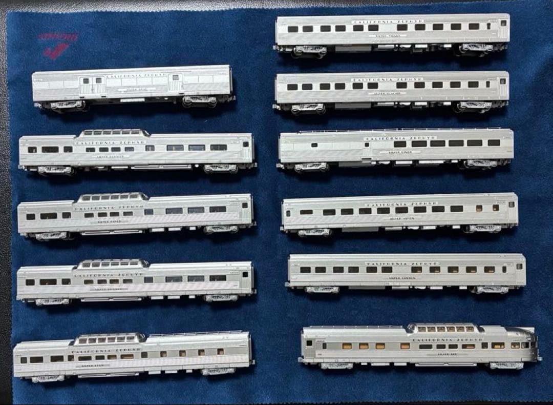 鉄道模型 California Zephyr 11 Car Set 106-055