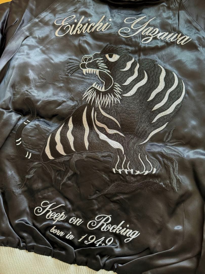 【新品未使用】矢沢永吉リバーシブルスカジャンXL