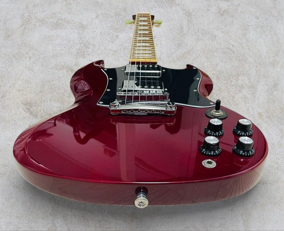 （美品）GrassRoots G-SG-STD エレキギター チェリー色