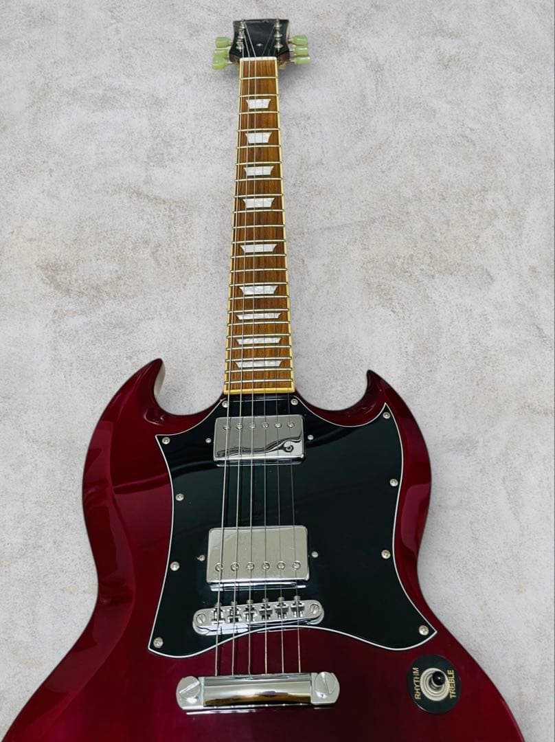 （美品）GrassRoots G-SG-STD エレキギター チェリー色