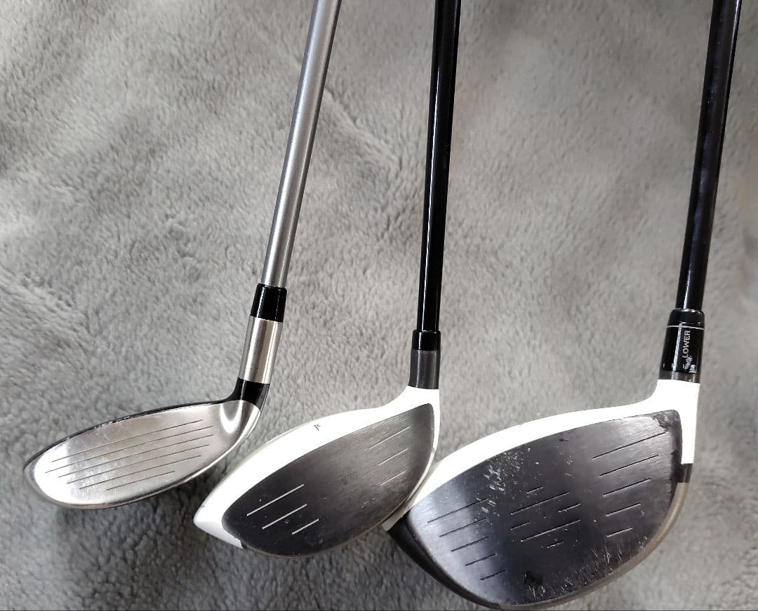 ルコックスポルティフ ゴルフ キャディバッグ　クラブ　備品まとめ売り