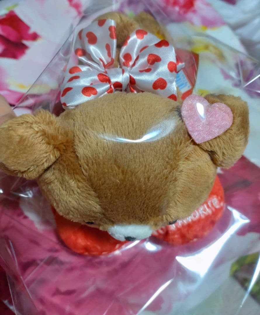 チャイロイコグマ　バレンタイン　ぬいぐるみ　ハート　リラックマ　レア