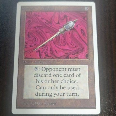 MTG　Disrupting Scepter（破裂の王笏）　２ED　１枚