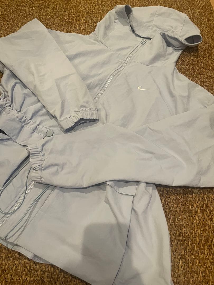 Nike レディース レインウェア L ライトブルー