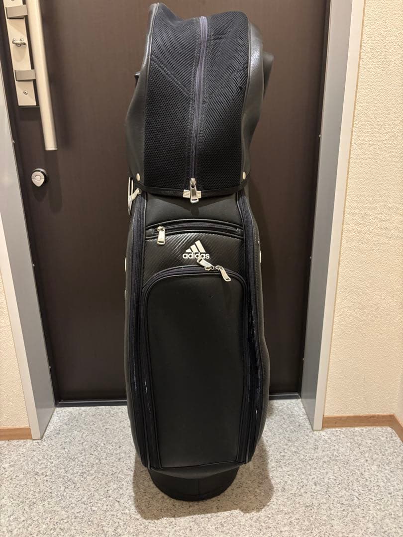 adidas ブラック ゴルフバッグ