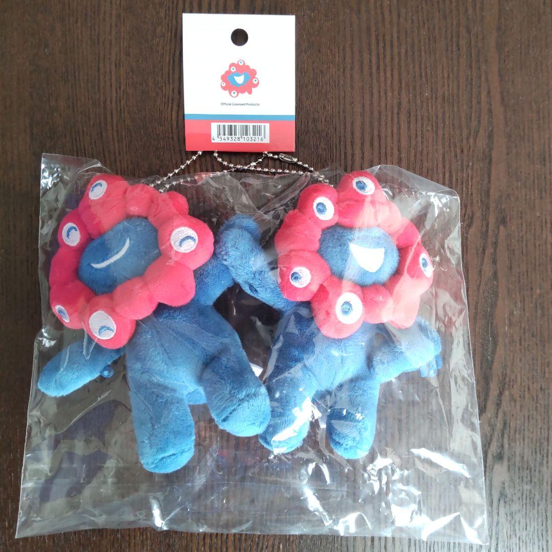 ミャクミャク　ペアマグネットマスコットキーホルダー