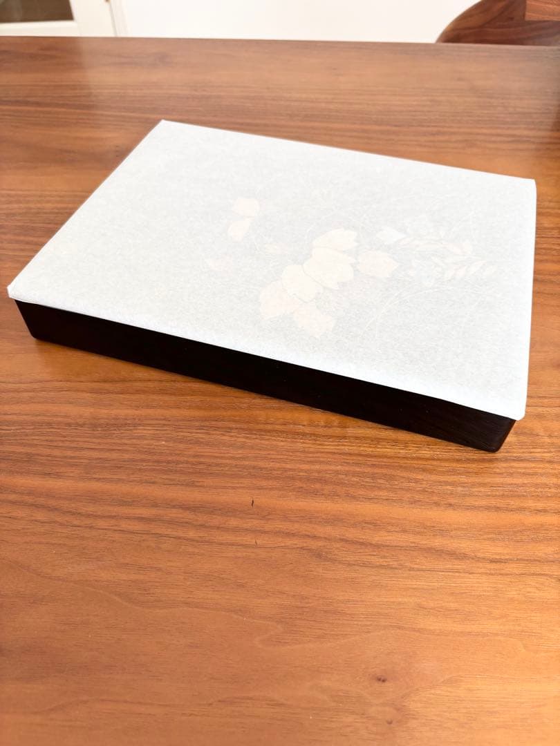 【新品未使用】　山田平安堂　手文庫　漆器　秋草　手紙　書類