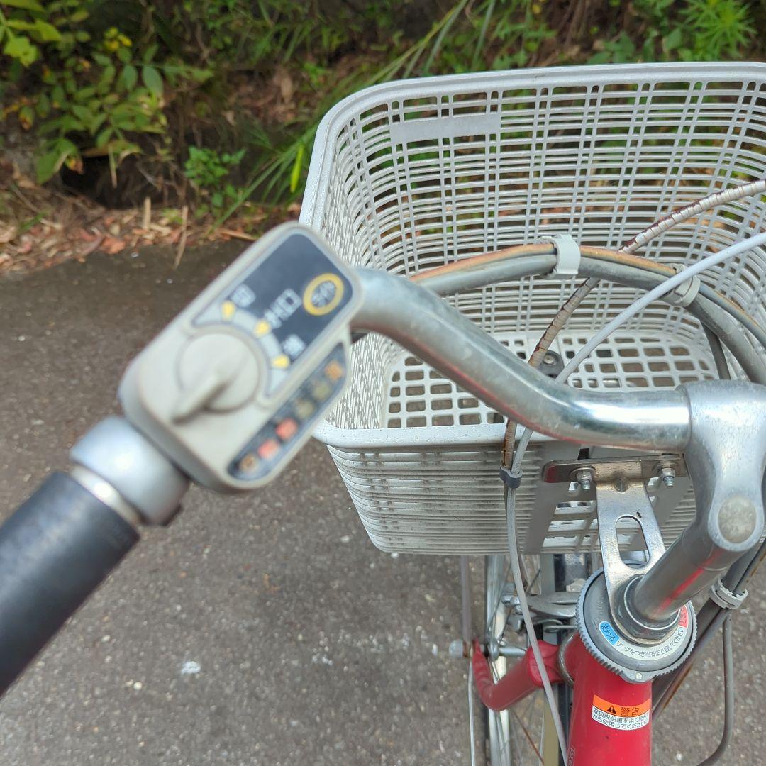 ヤマハPAS　電動アシスト自転車　バッテリー残量たっぷり　パンク修理込み価格