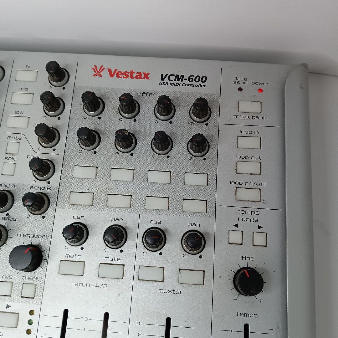 通電確認品 Vestax VCM-600 MIDIコントローラー ベスタクス