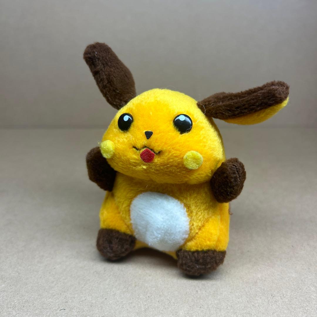 初期　レトロ　ポケモンフレンズ　2000年　ライチュウ　ピカチュウ　ぬいぐるみ