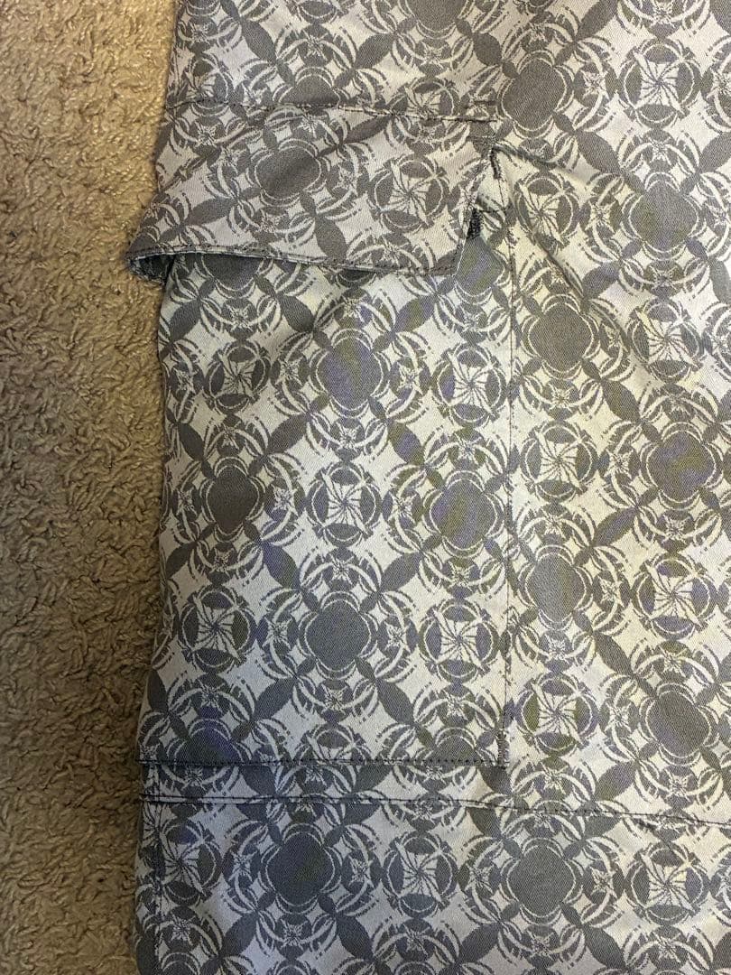 【美品】スキー　スノーボードウエア　スパイダー　パンツ　グレー　M