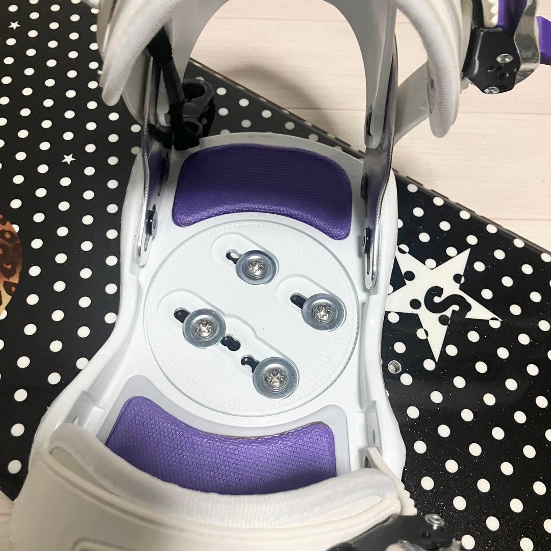 【美品】バック付/Stella STLOO QUEEN ステラスノーボード144