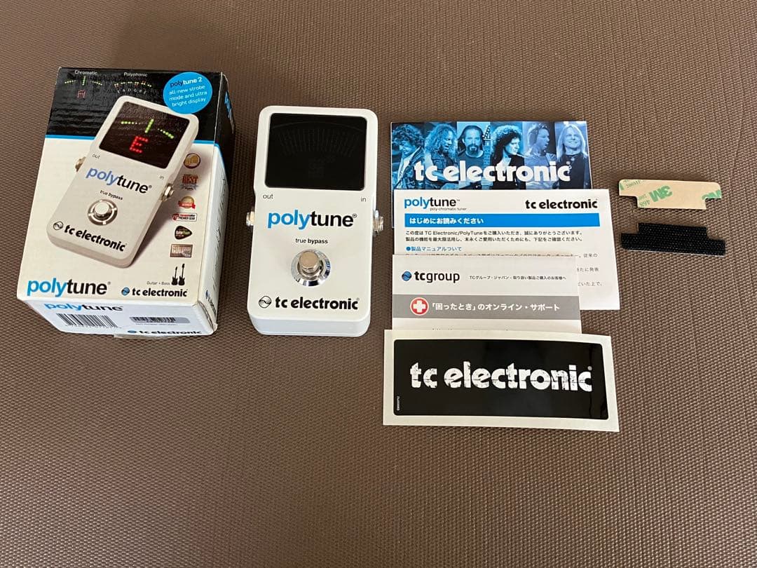tc electronic polytune 2 チューナー　ポリチューン2