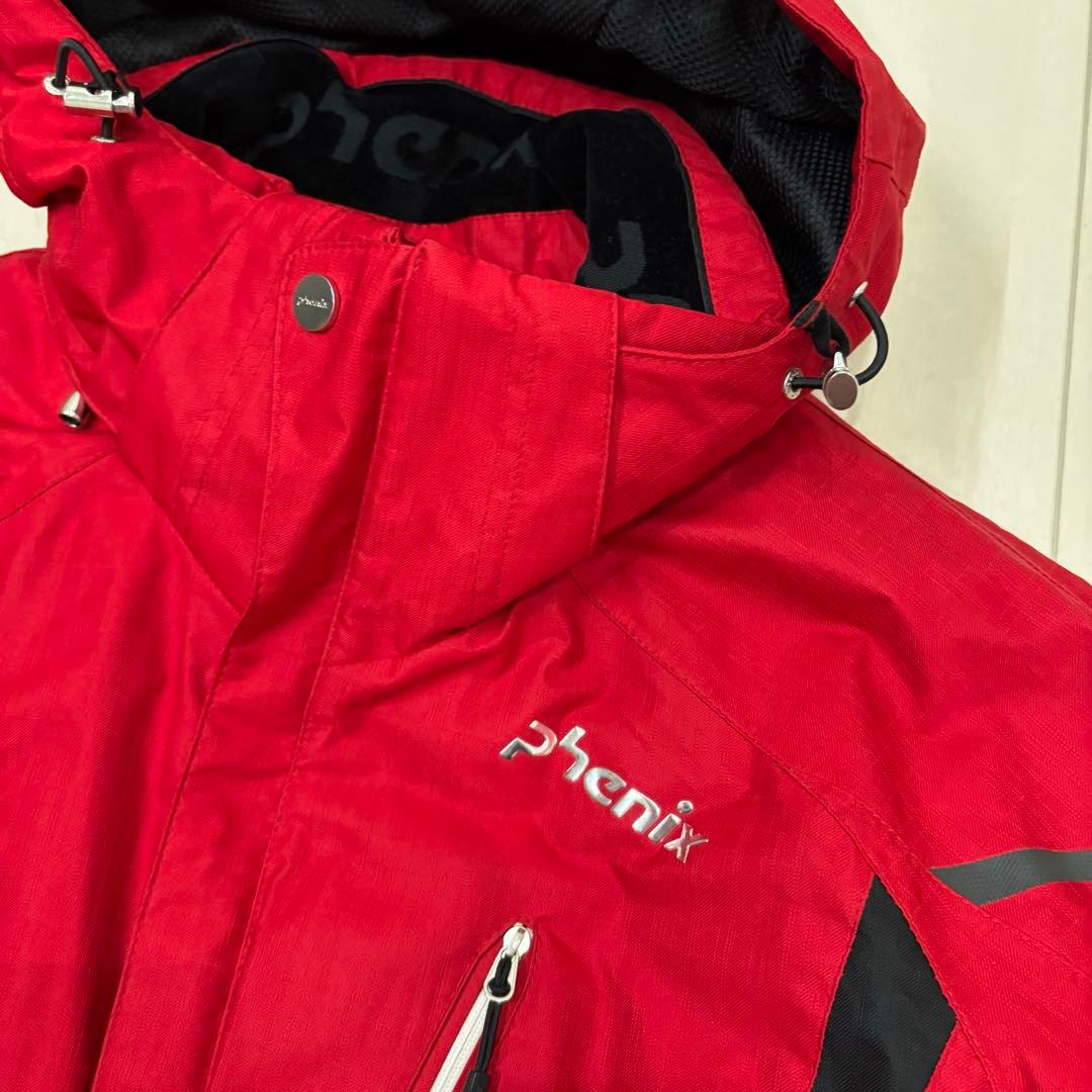フェニックス メンズスキーウェア上下 セット L レッド×ブラック