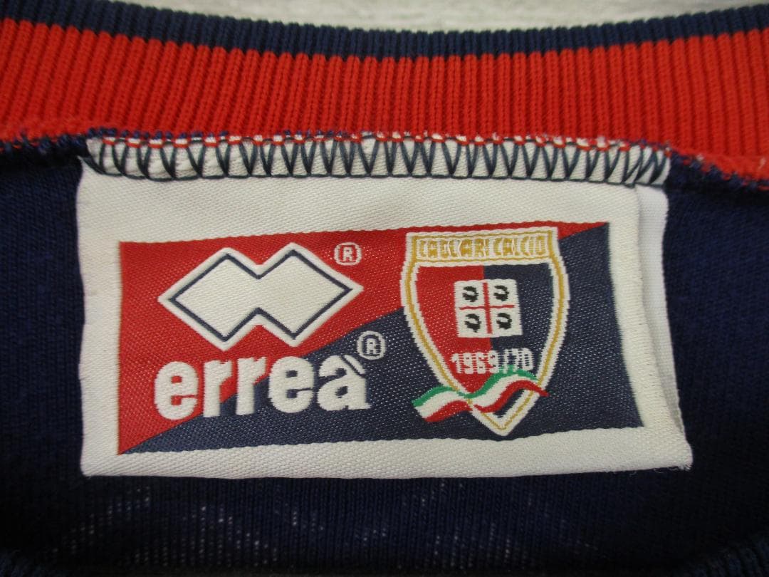 93-94 CAGLIARI カリアリ 選手用＜薄手スウェット＞Ｍ2273ⅿ