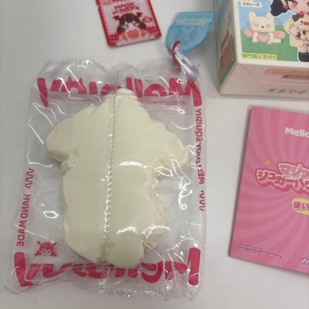 mellojoy メロジョイ　アニマル　クリームわん　ゆきこ　スクイーズ レア