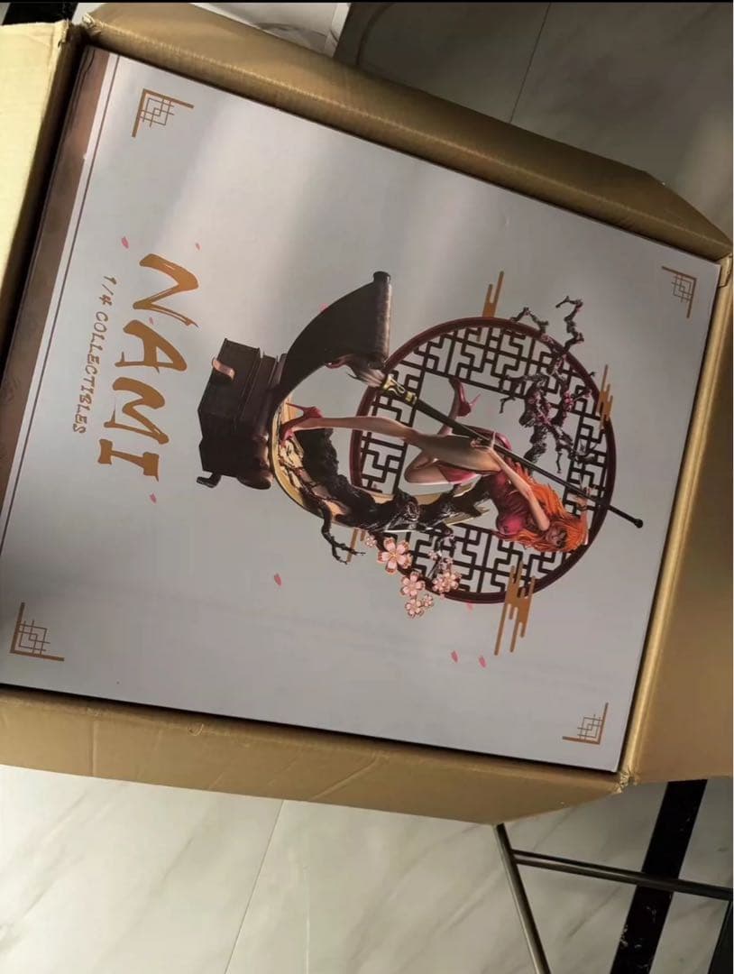 ワンピース　ナミ　ガレージキット　フィギュア　完成品