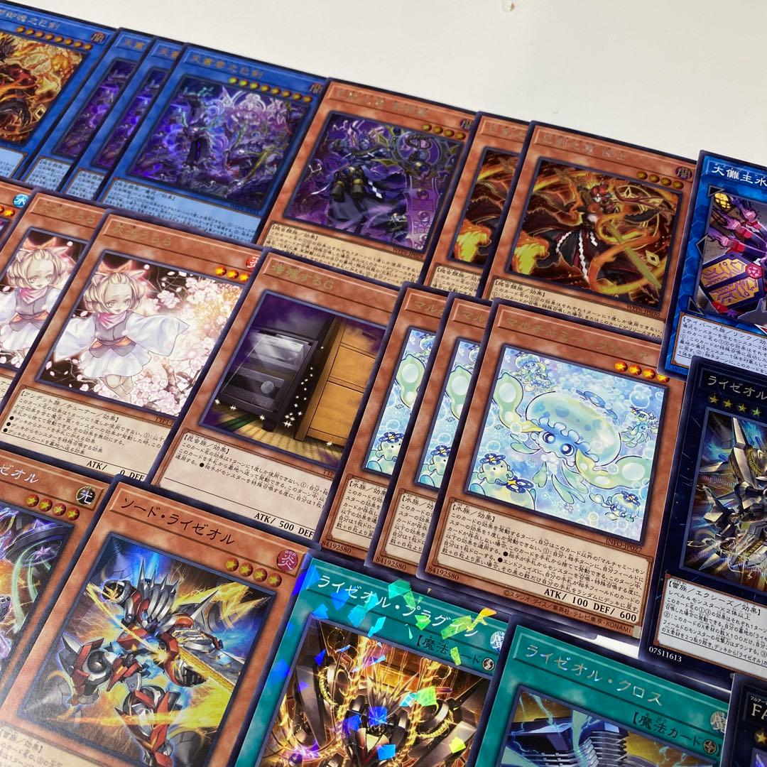 遊戯王　デッキ　巳剣 ライゼオル