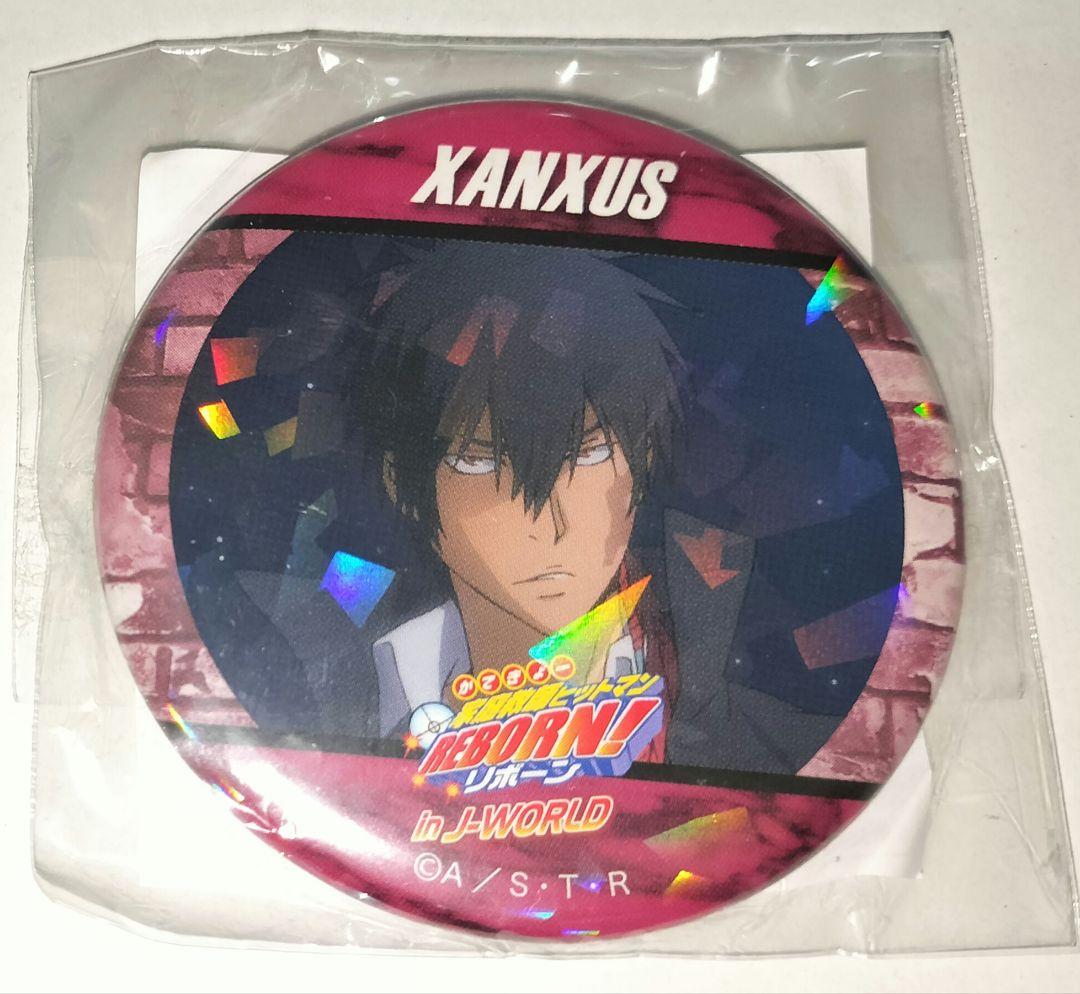 リボーン XANXUS ホログラム缶バッジ J-WORLD