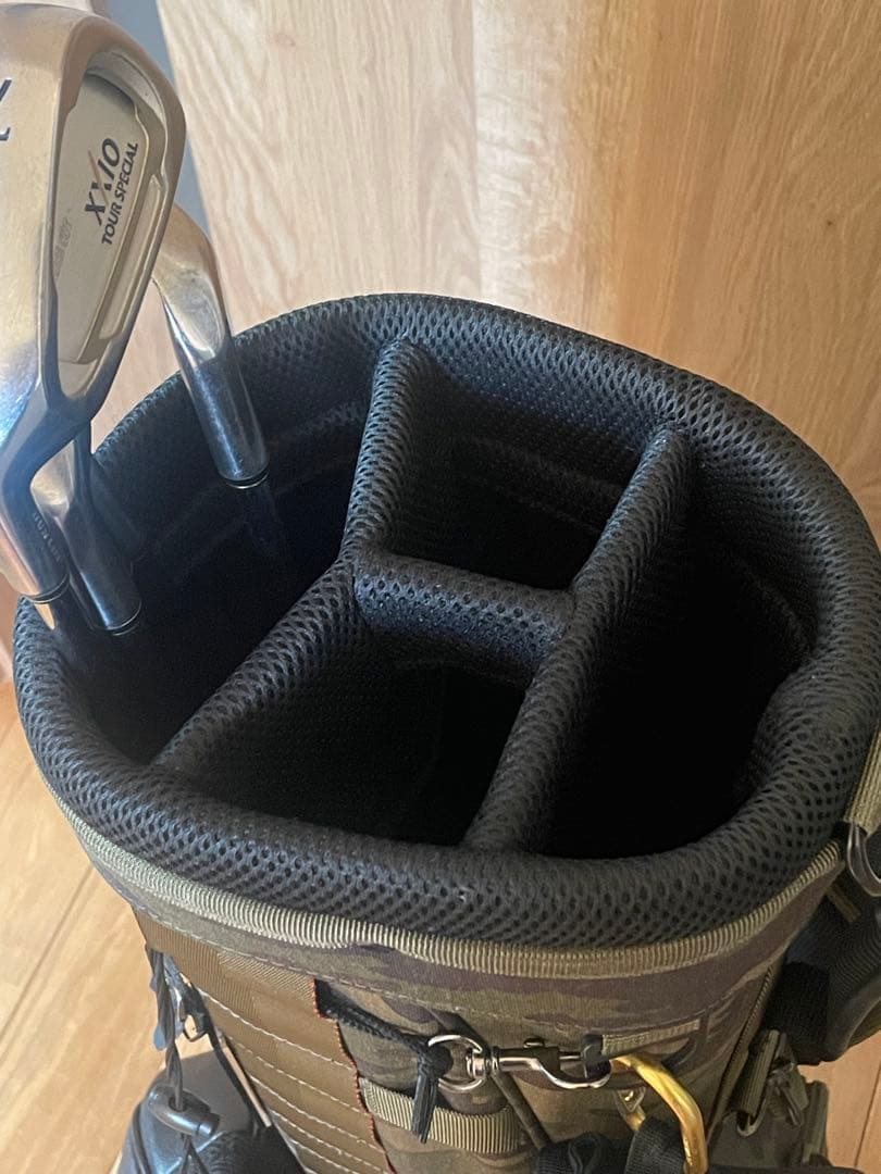 取りに来ていただけるならお値引きできます。BRIEFING 迷彩 キャディバッグ