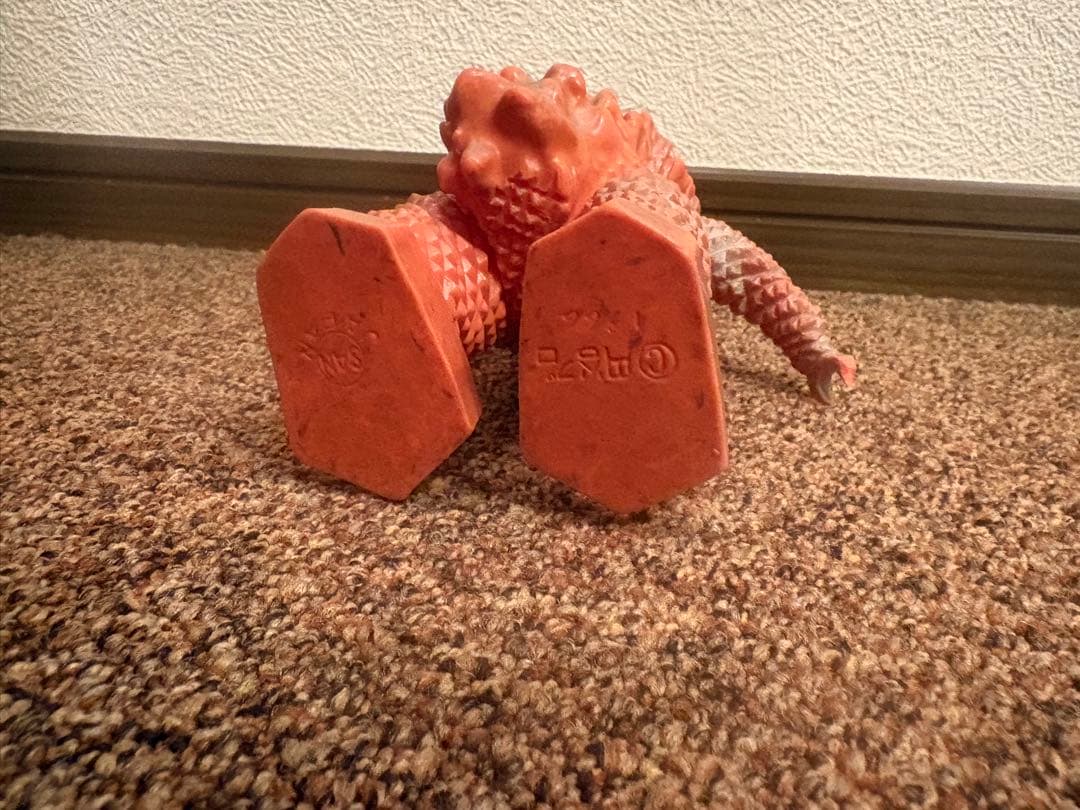 ブルマァク ギャンゴ ソフビ 当時物 マルサン ツノ欠け