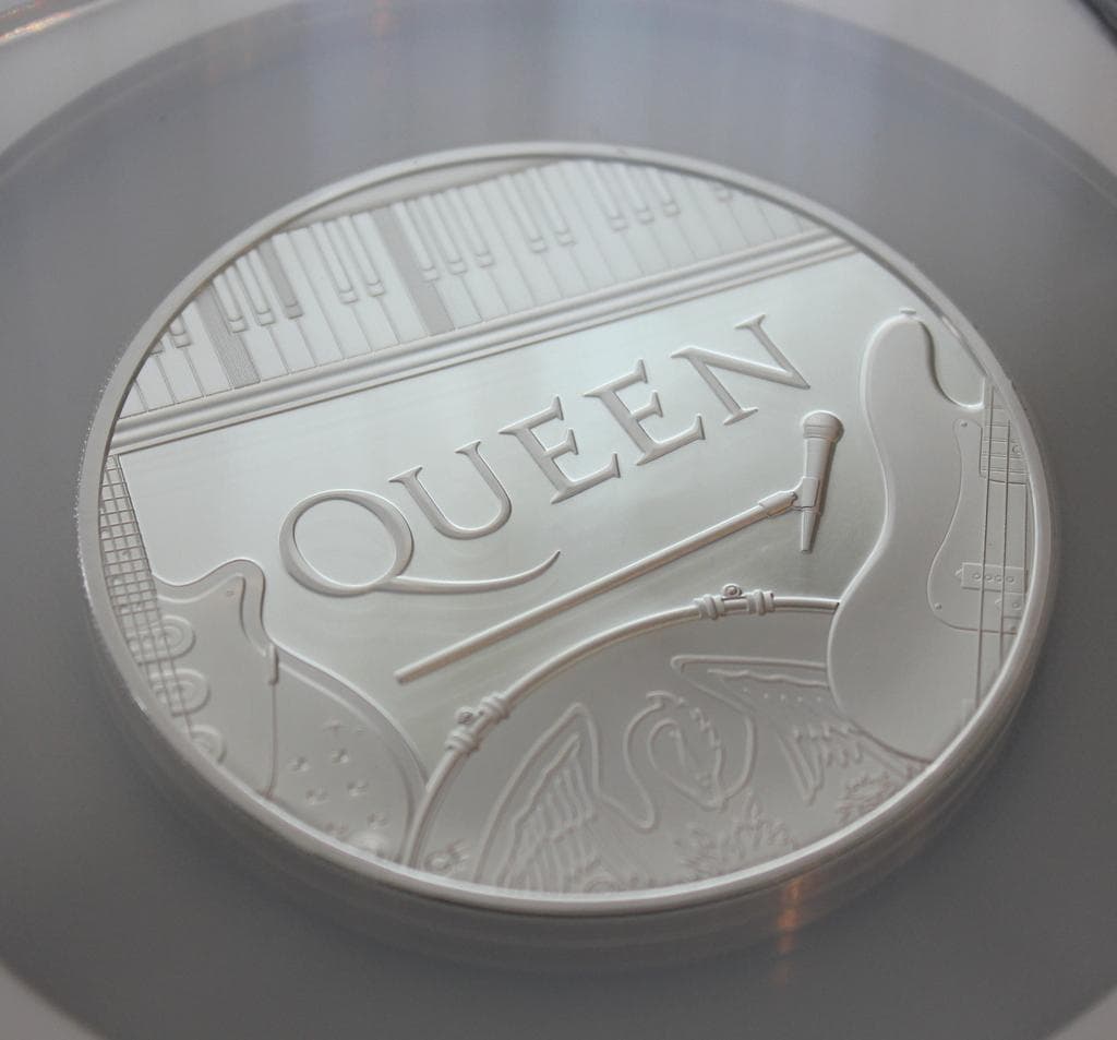 2020年 ミュージックレジェンド クイーン 5オンス銀貨 NGC PF70UC