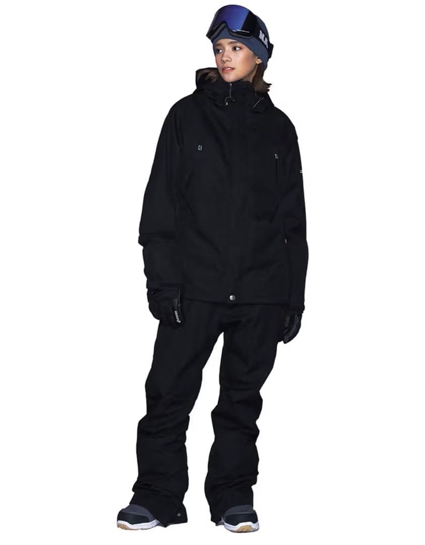 ICEPARDAL スノーボードウェアセット ブラック