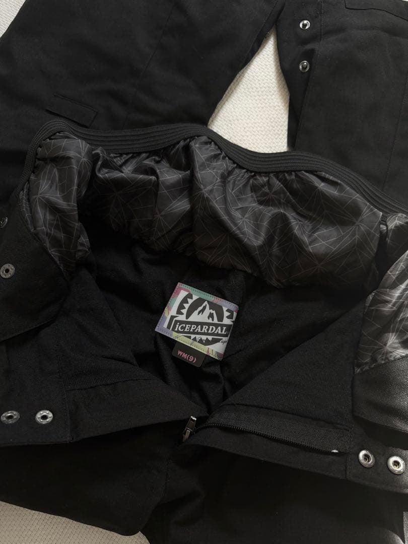 ICEPARDAL スノーボードウェアセット ブラック