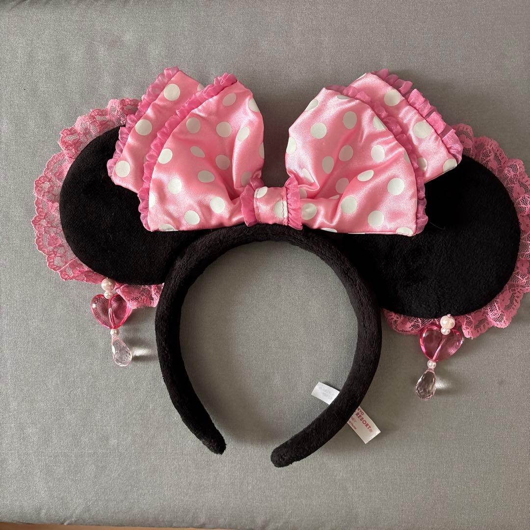 ディズニー イヤリングカチューシャ ピンク