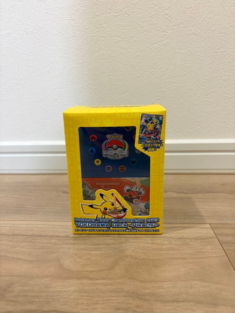 ポケカ　WCS 2023 横浜記念デッキ　ピカチュウ