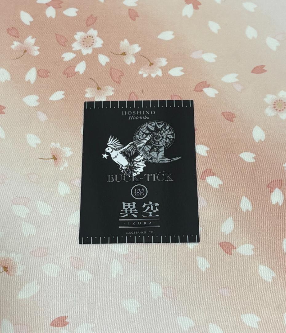 BUCK-TICK 異空 2023 サイン入りトレカ 星野英彦 美品