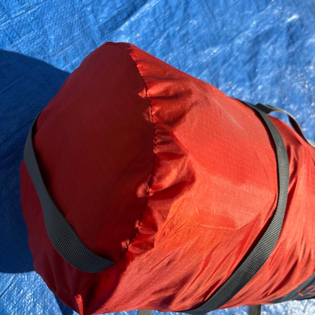 美品　POLeRポーラー　ONEMAN TENT 軽量　簡易設営　オレンジ　ソロ