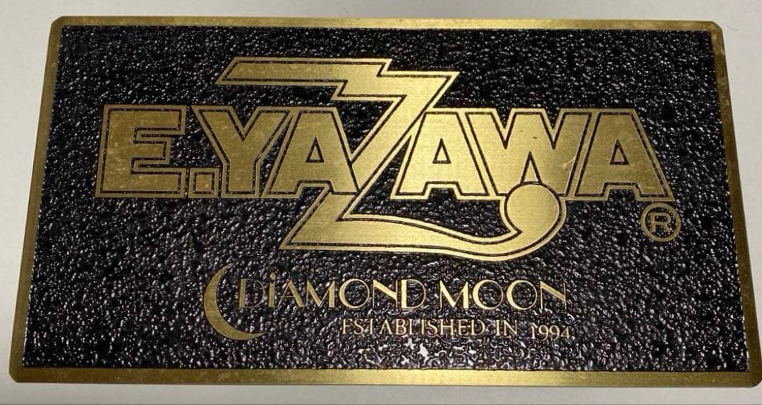 矢沢永吉　Diamond moon玄関マット！同デザインアルミステッカー付き！