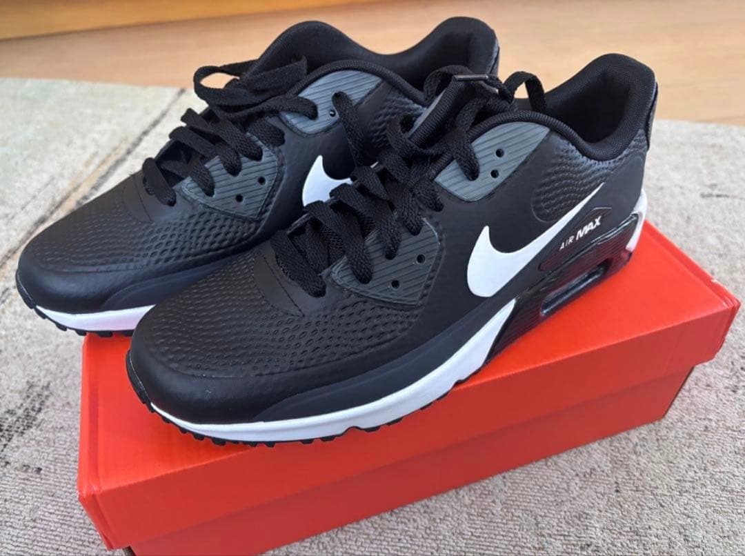 【新品】メンズ NIKE ゴルフシューズ airmax90g