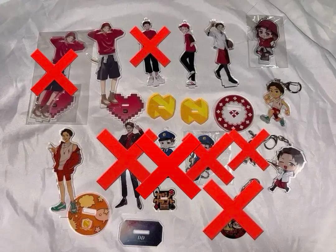 ニート部 50人クラフト DD アクスタ アクキー チェキ 缶バッジ