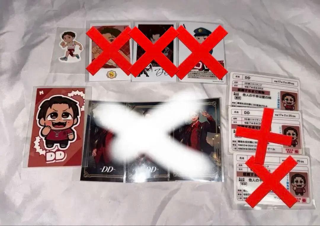 ニート部 50人クラフト DD アクスタ アクキー チェキ 缶バッジ