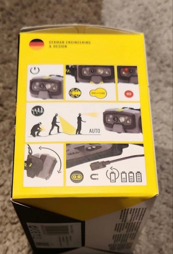 LEDLENSER HF8R WORKヘッドランプ