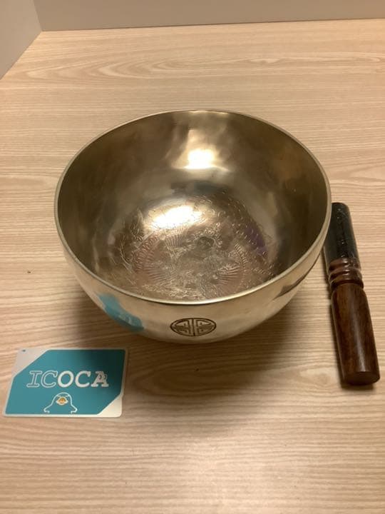 《 新品 》 ホワイトボウル　フルムーン　シンギングボウル　3点セット　u37