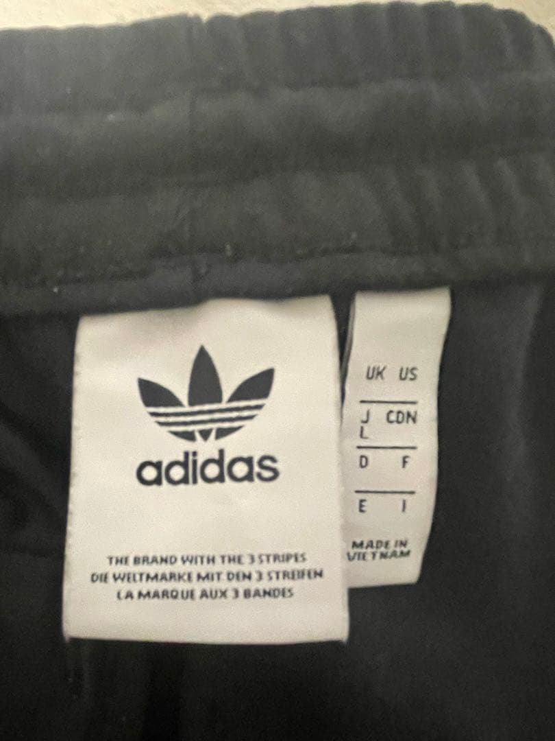 adidasBECKENBAUERアディダスベッケンバウアーセットアップL黒