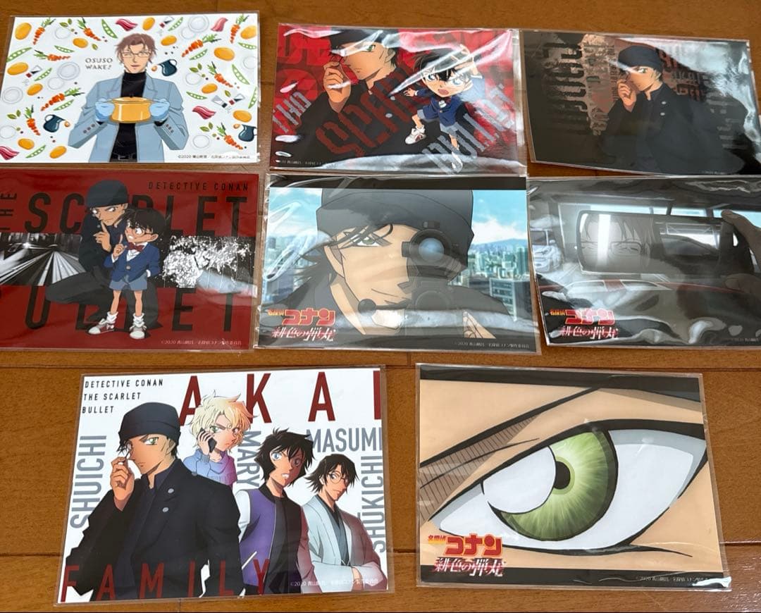名探偵コナン 緋色の弾丸 セブンイレブン ブロマイド　赤井秀一　沖矢昴