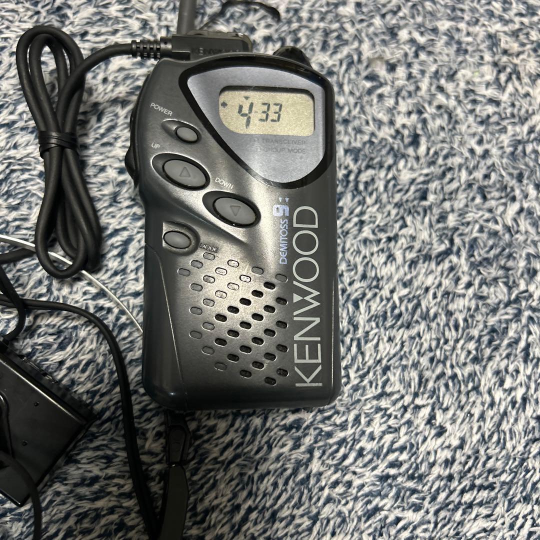 ケンウッド　トランシーバー　3台　ubz-lf9 ヘッドセット　hmc-3