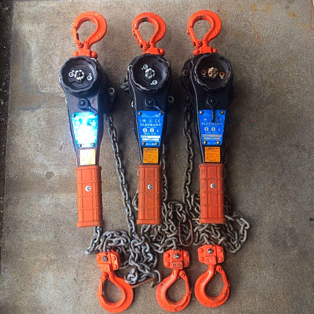 象印　レバーブロック　11セット　【送料込み】