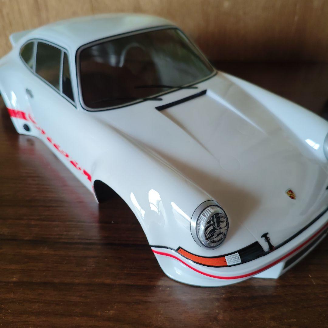 タミヤ　ポルシェ　カレラ　ボディ　しろ