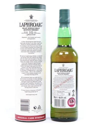 【新品・未開封】ラフロイグ 10年 オリジナルカスクストレングス バッチ004