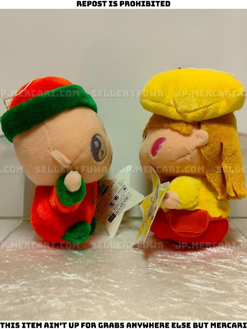 【未使用】ミルモでポン！ライチ チャイ オチョ ムーン ぬいぐるみ 2/1