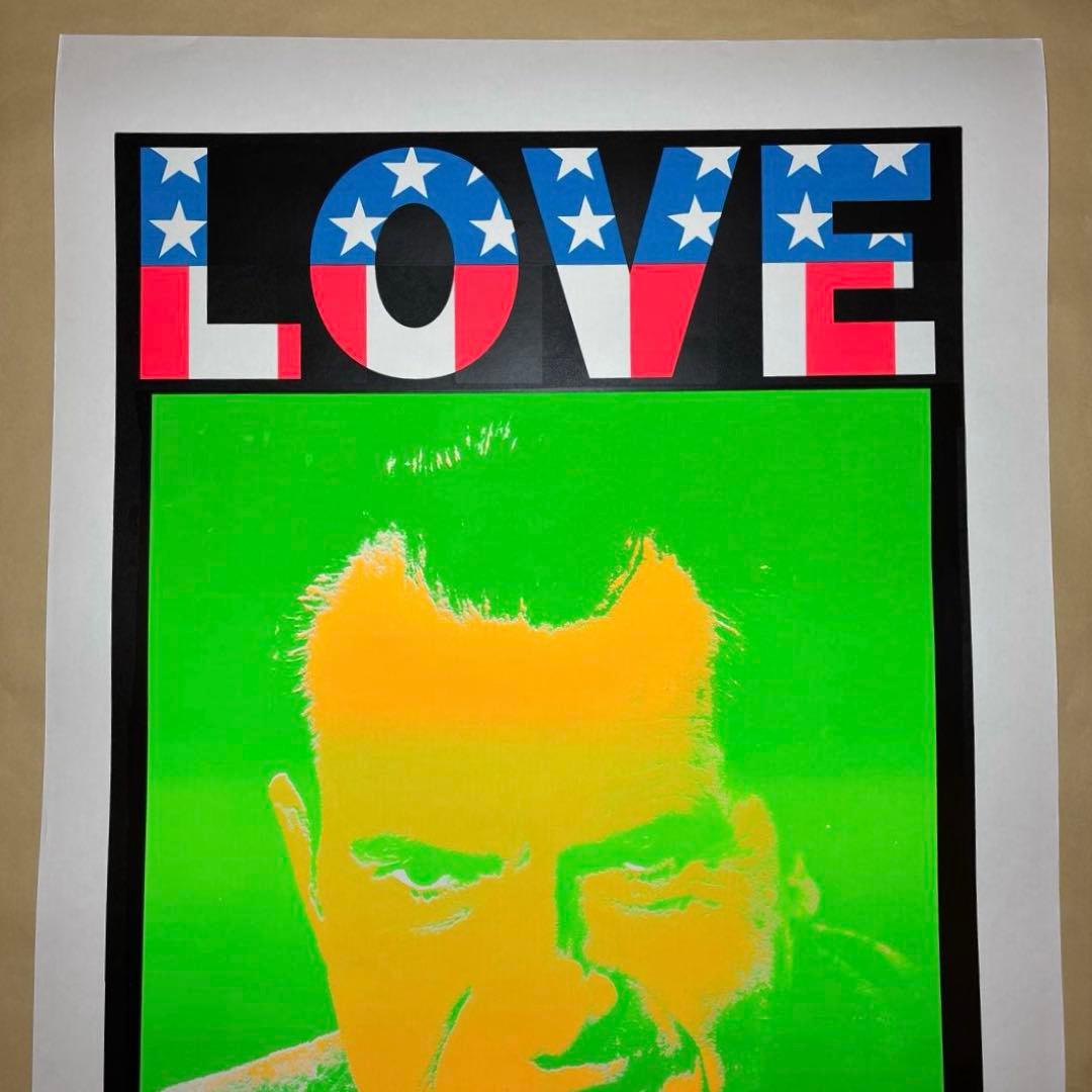 KOZIK LOVE AMERICAN STYLE シルクスクリーンポスター