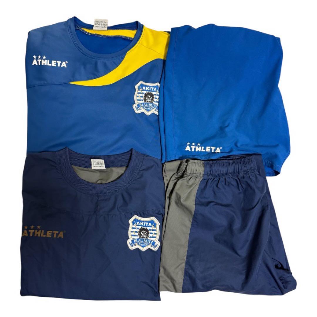 【非売品】ブラウブリッツ秋田 練習着 ピステ 半袖セットアップ